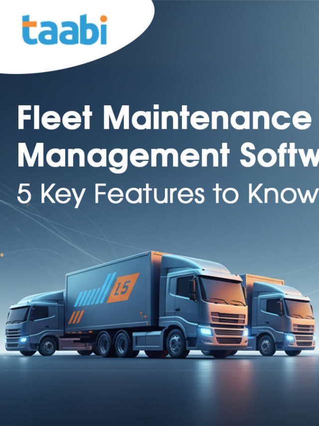Fleet Maintenance Management Software | 5 Key Features to Look For