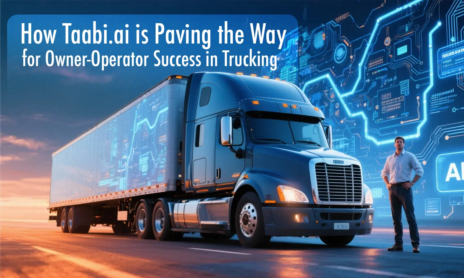 Taabi.ai: Driving Owner-Operator Success in Trucking