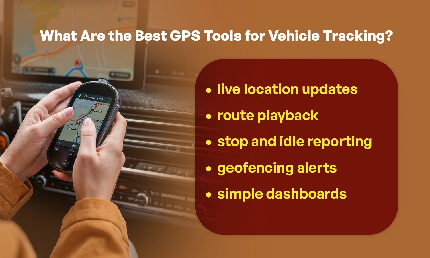 GPS and Telematics Tools