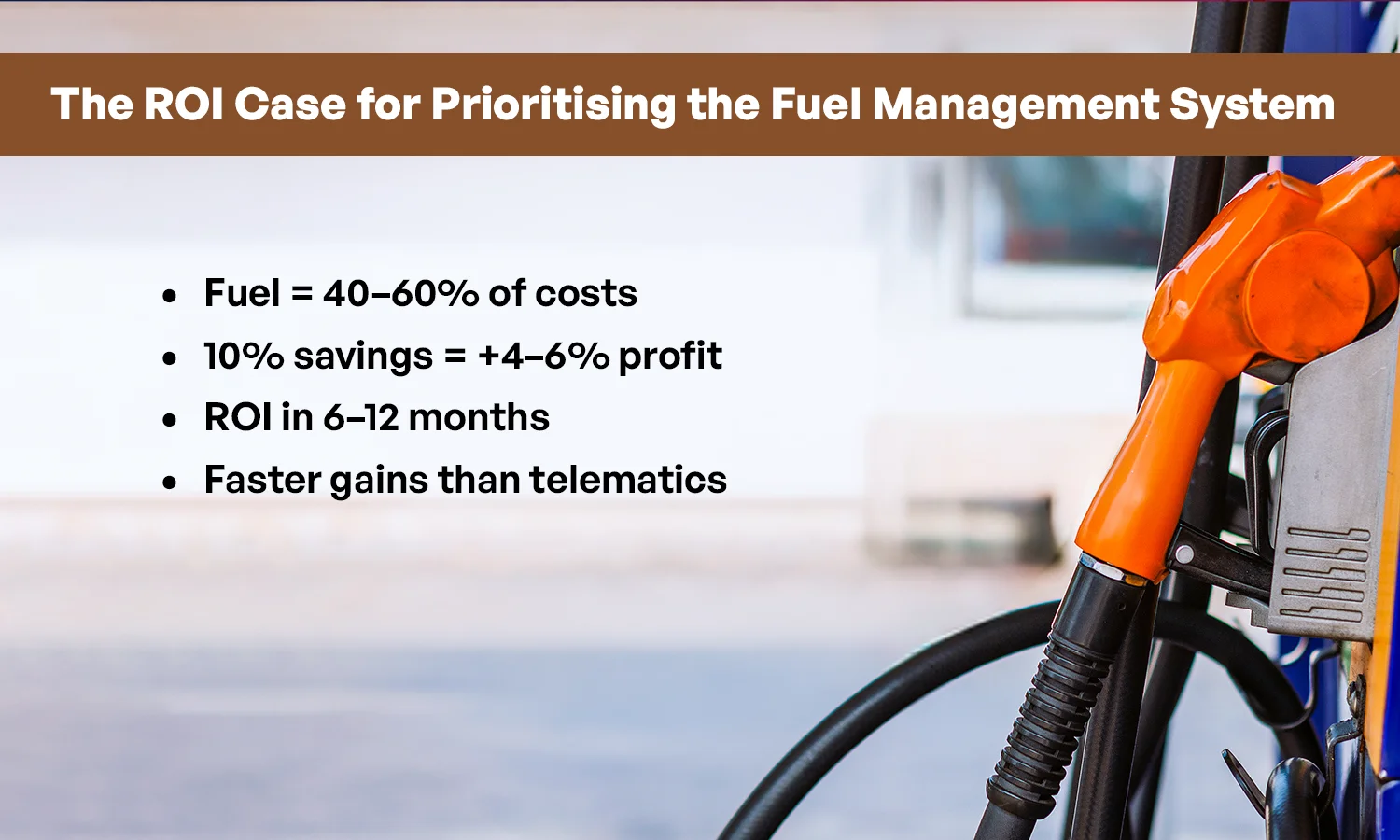 Fleet Telematics vs. Fuel Management System